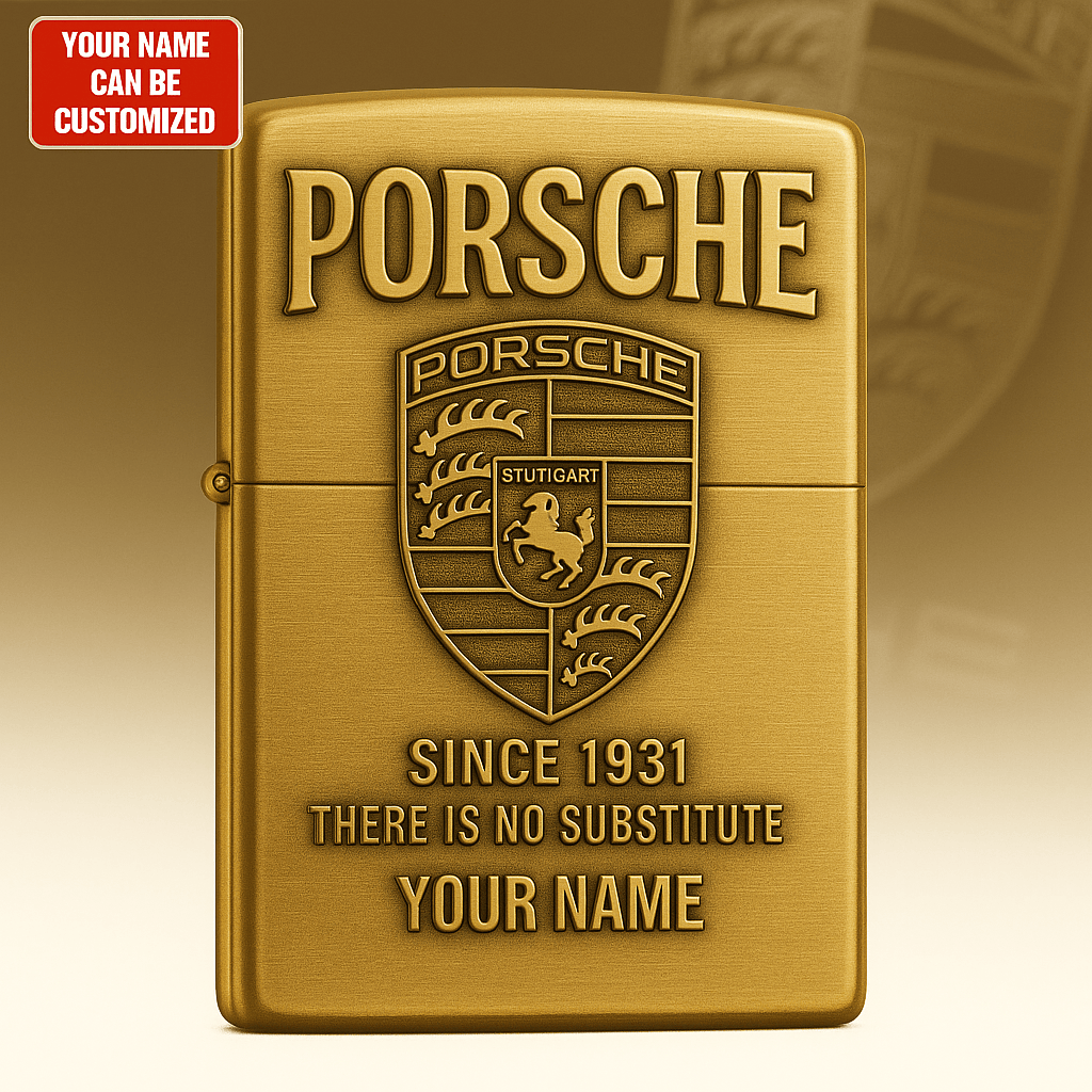 Personalized Pors Vintage Zippo Lighter