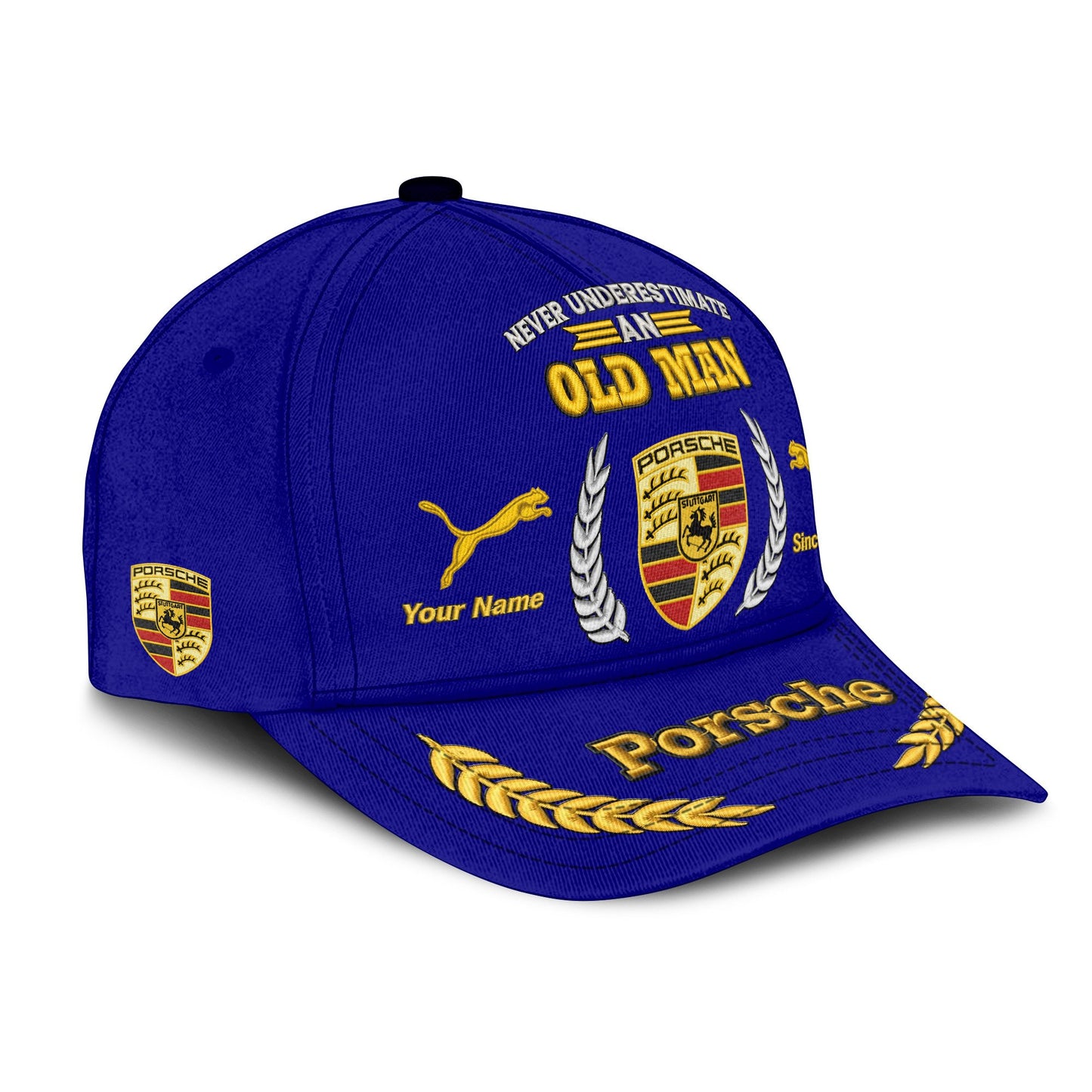 Personalized Pors Vintage Embroidery Classic Cap