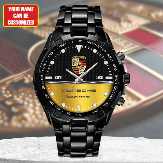 Personalized Pors EST 1931 Alloy Quartz Watch