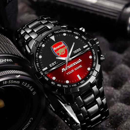 Personalized Arsenal EST 1886 Alloy Quartz Watch