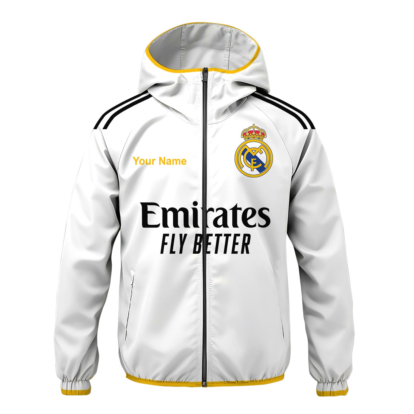 Personalized Real 25/26 Windproof Rush Jacket