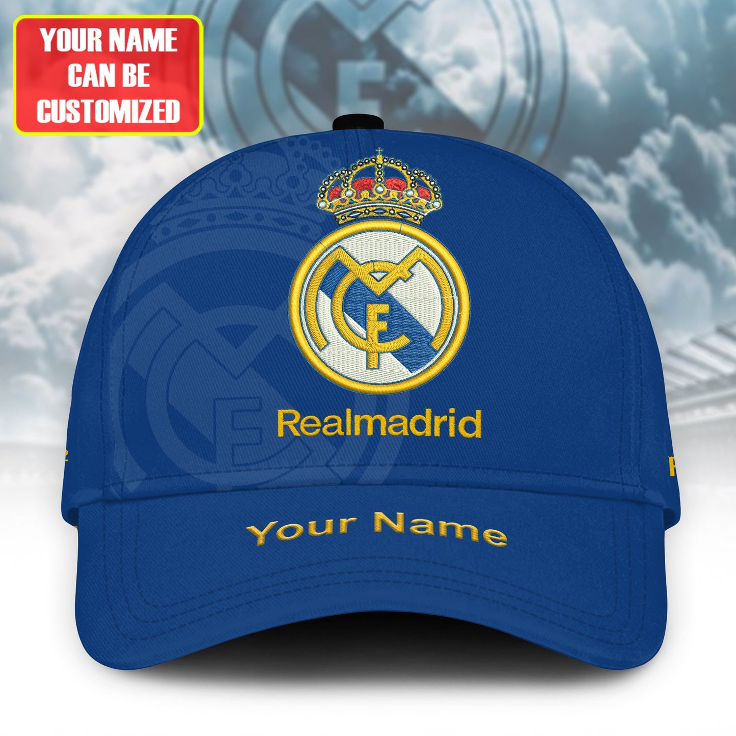Personalized Real Vintage Embroidery Classic Cap