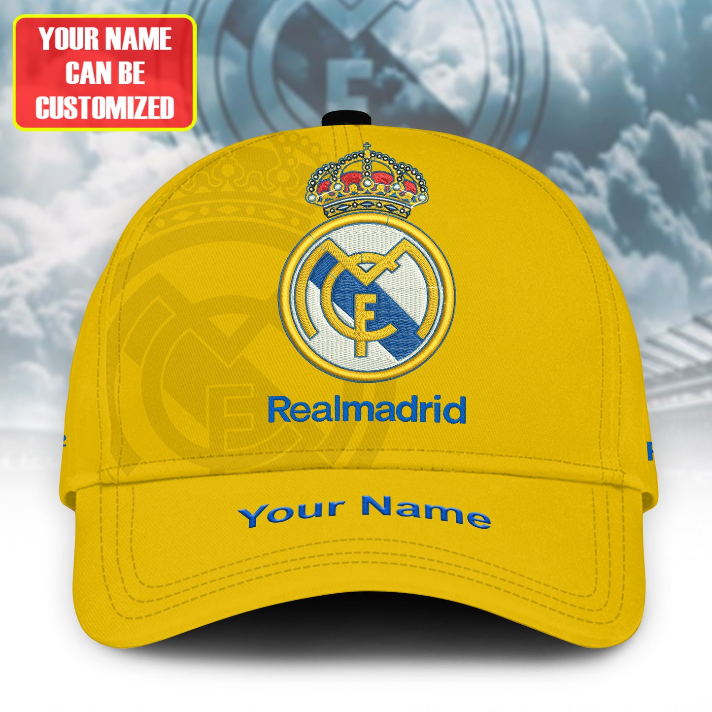 Personalized Real Vintage Embroidery Classic Cap