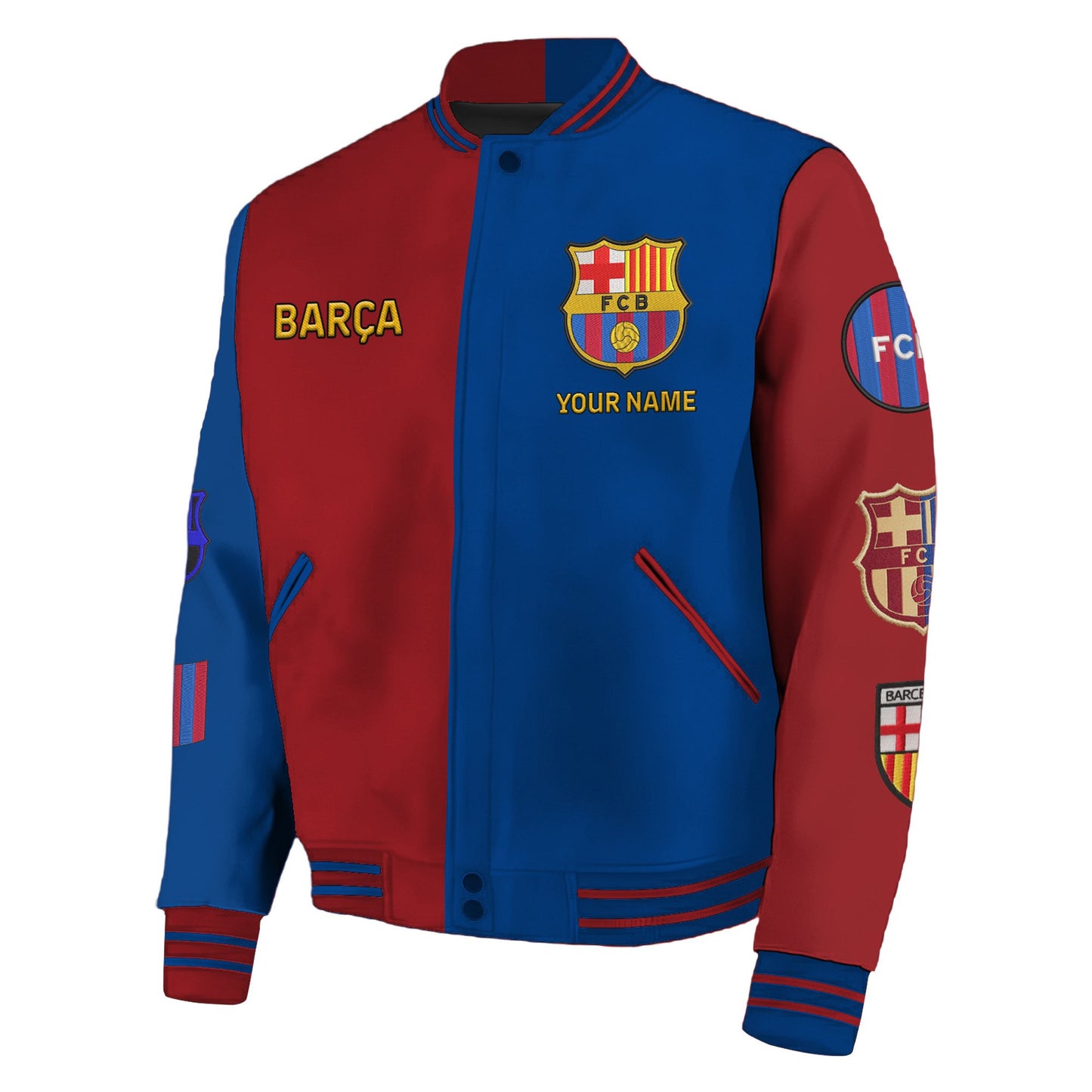 Barca Sport Baseball Jacket Q061006