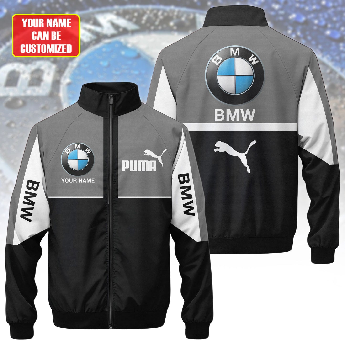 BW X Pm Sport Zipper Stand Collar Jacket