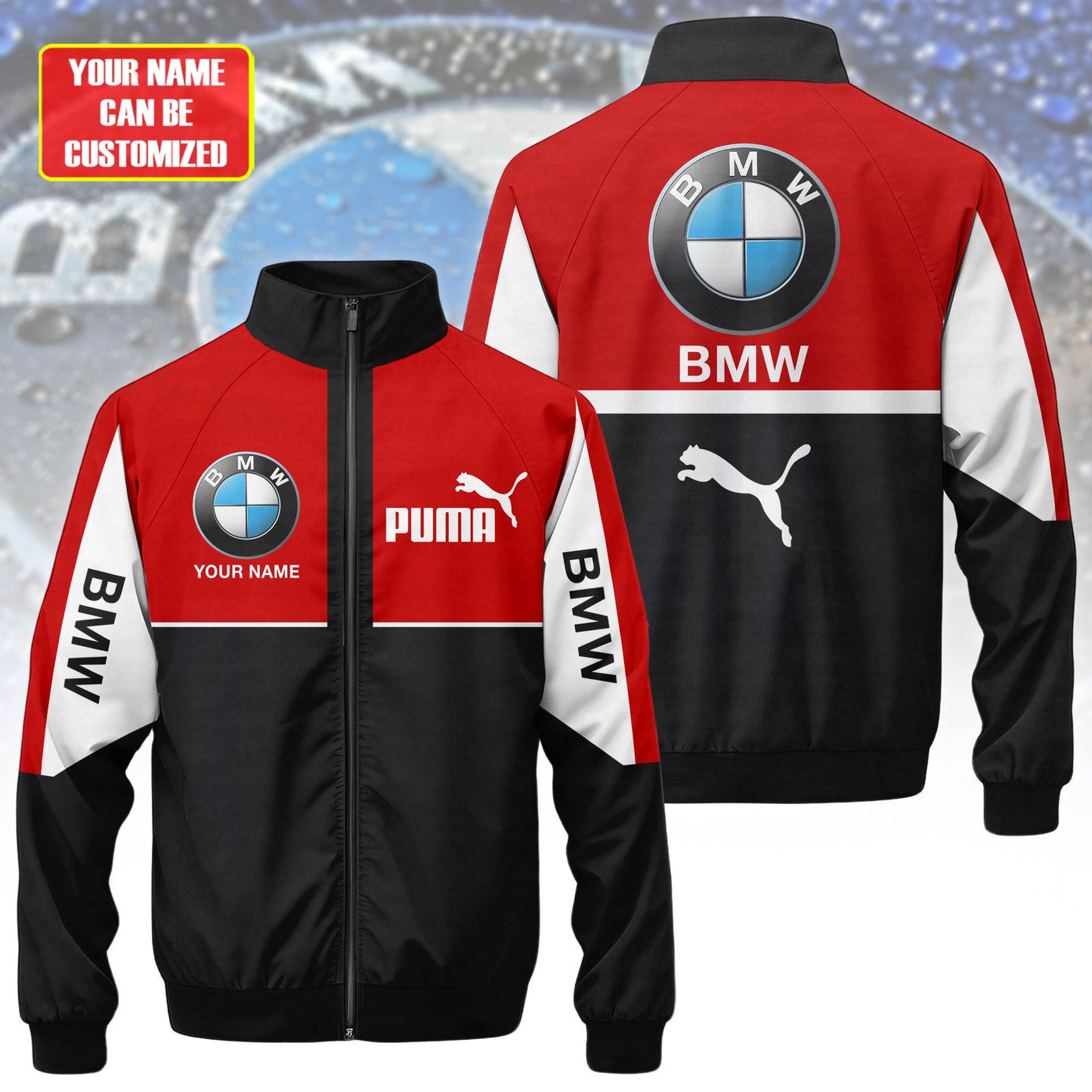 BW X Pm Sport Zipper Stand Collar Jacket