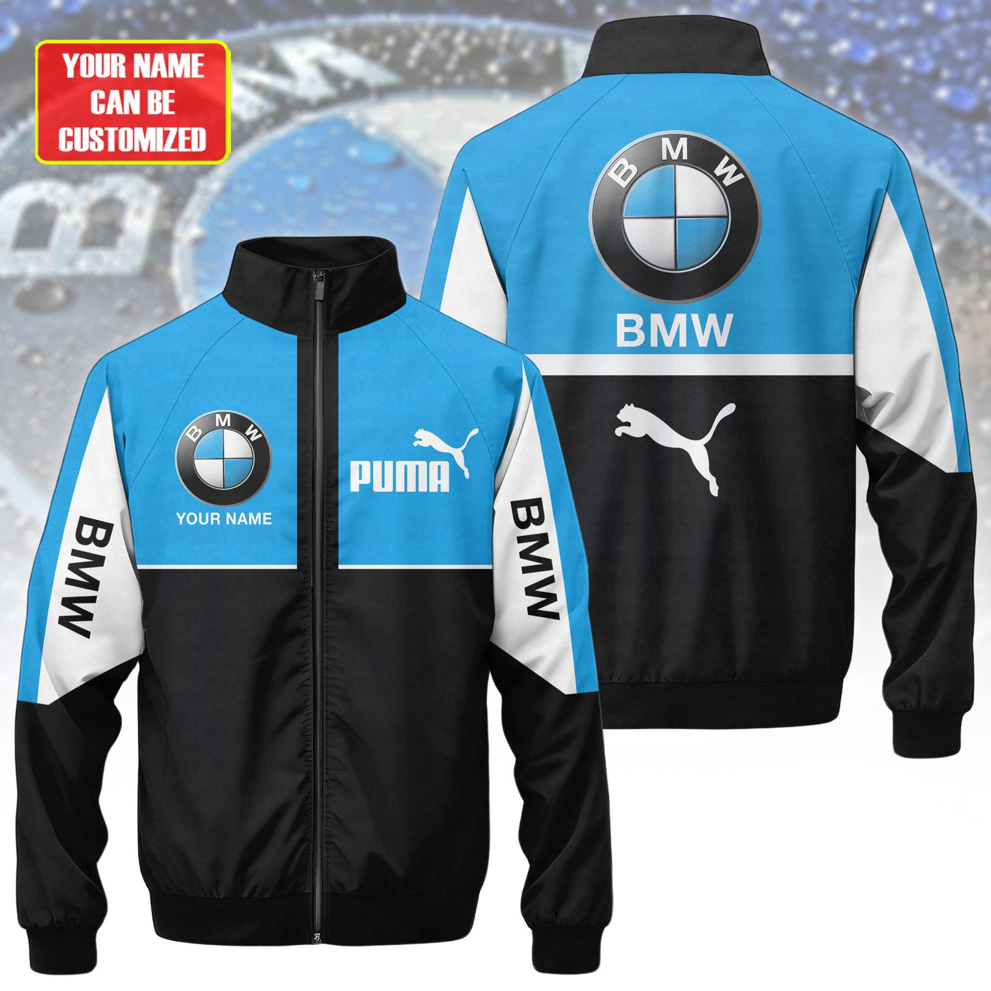 BW X Pm Sport Zipper Stand Collar Jacket