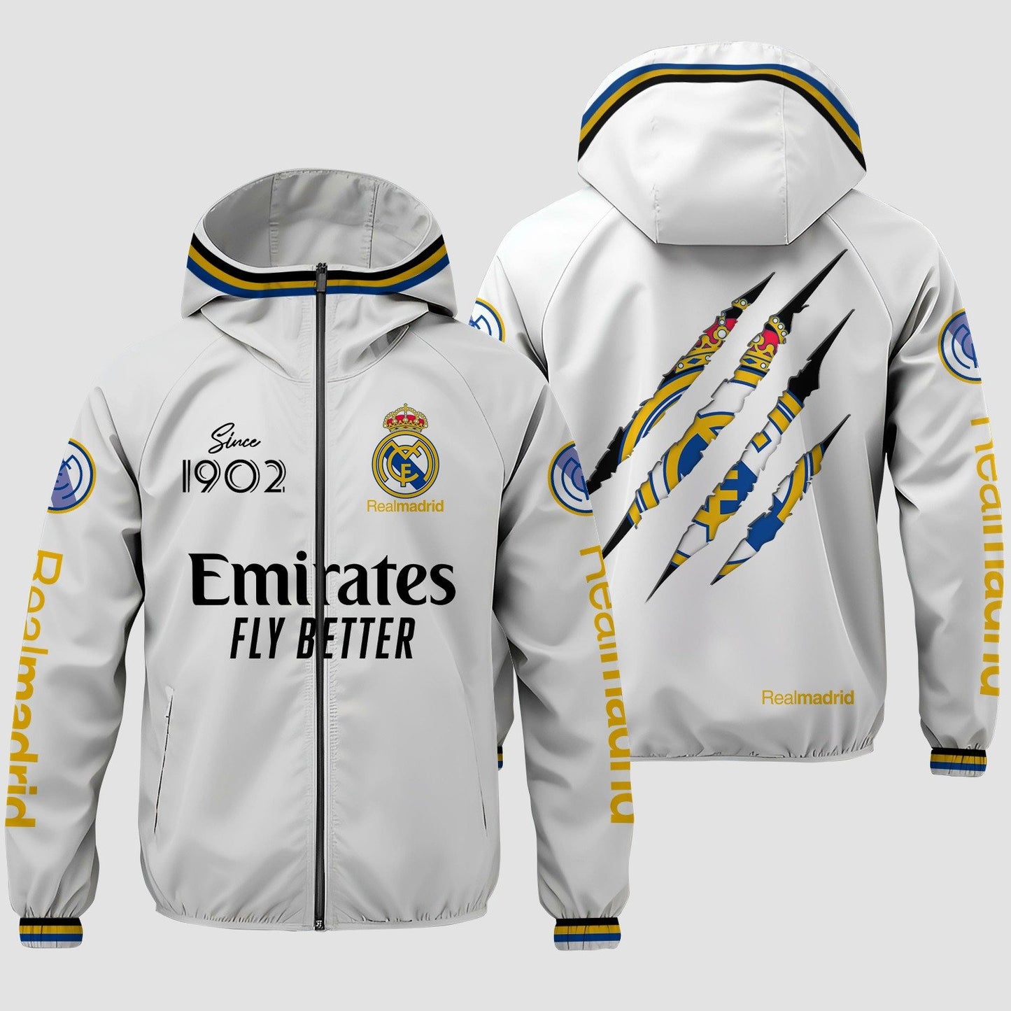 Personalized Real 25/26 Windproof Rush Jacket V2