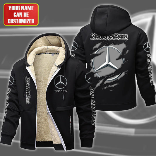 Personalized Merc Fleece 3D Unisex Hooded Jacket