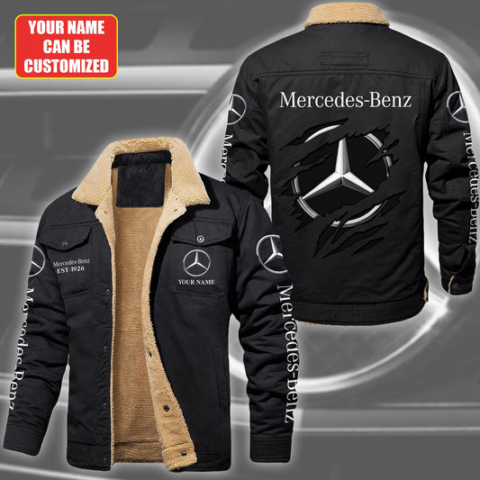 Personalized Merc Fleece Thermal Cotton Jacket