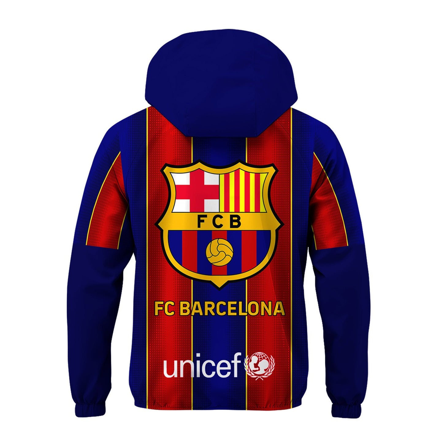 Personalized Barca Rakuten Windproof Rush Jacket