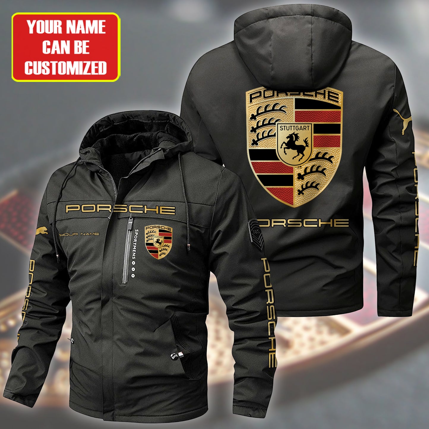 Personalized Pors Windproof Jacket
