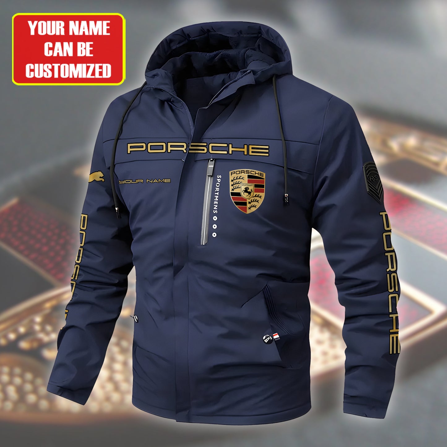 Personalized Pors Windproof Jacket