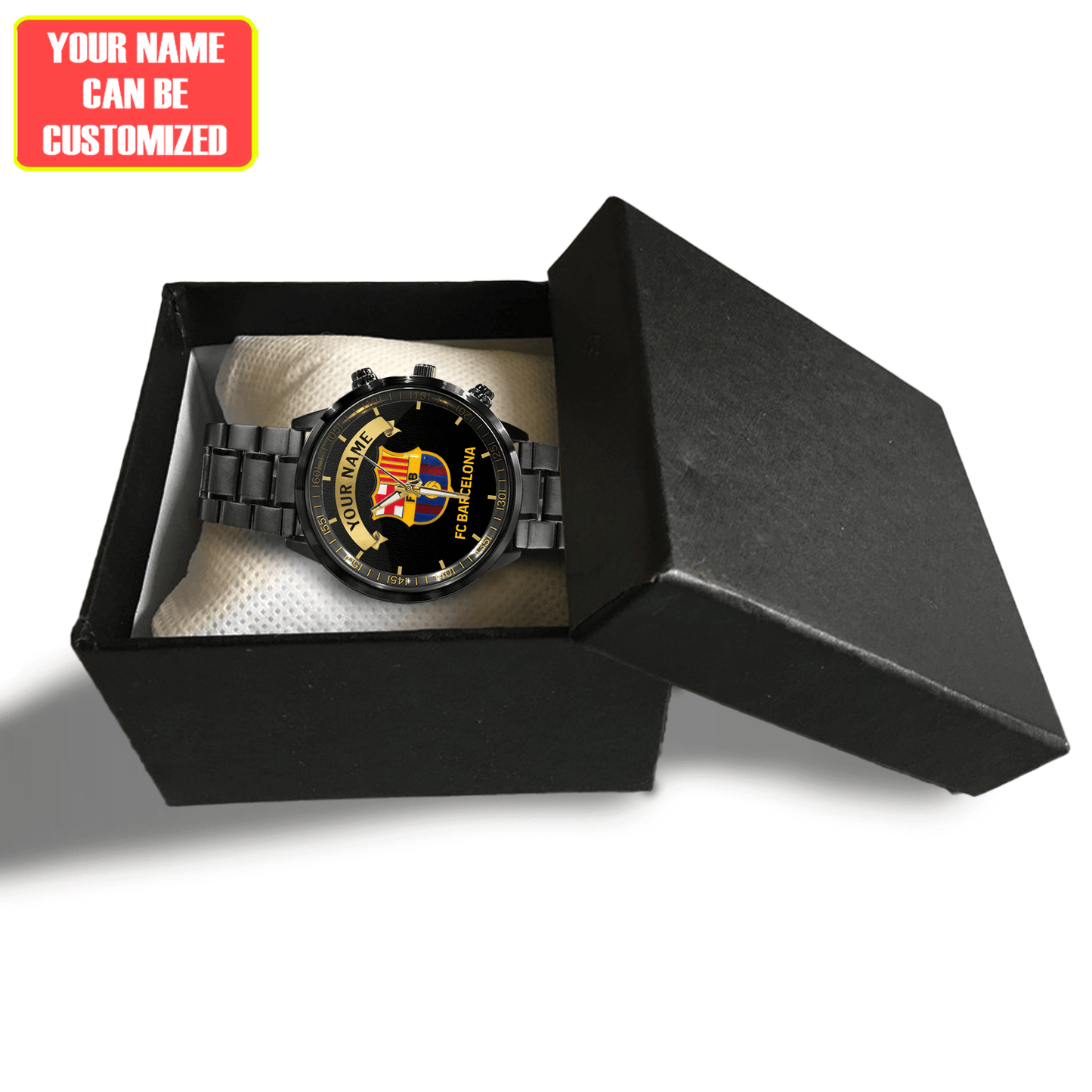 Personalized Barca FC Luxury Stainless Steel Watch