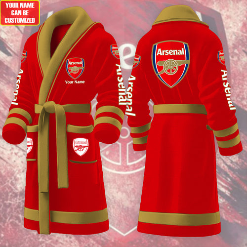 Personalized ASN Fleece Bathrobe