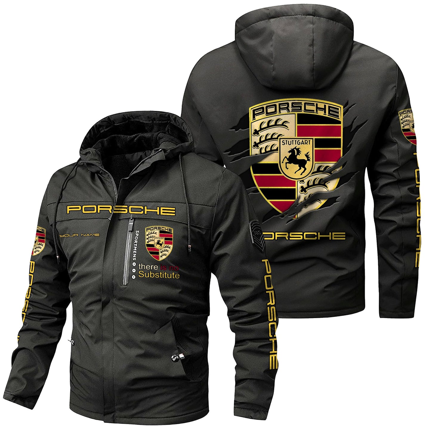 Personalized Pors 3D Windproof Jacket