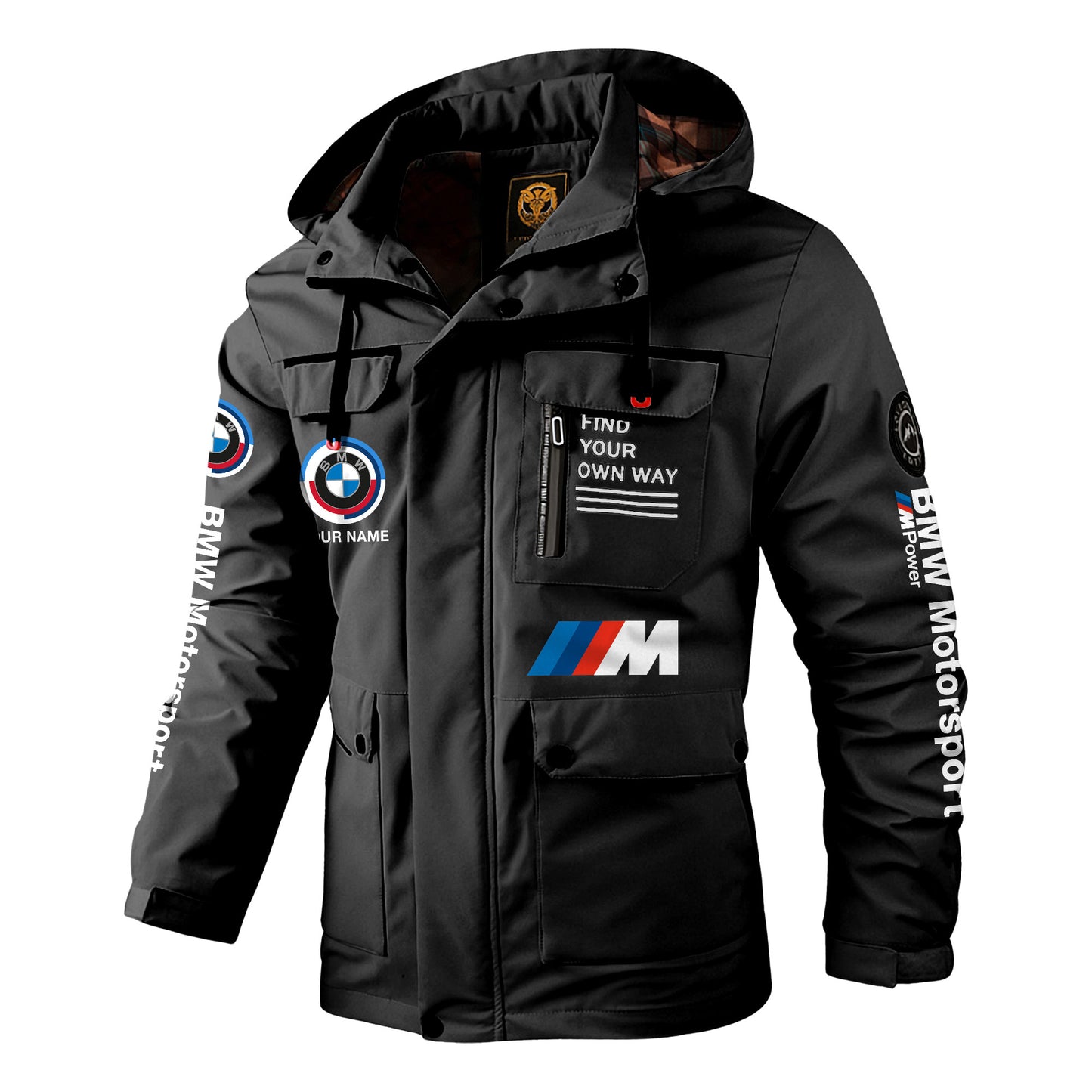 BW Motorsport Windbreaker Hooded Jacket Q171002