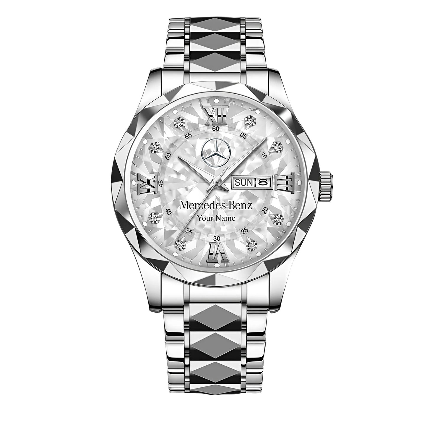 Personalized Merc Gem Luxury Alloy Charley Watch