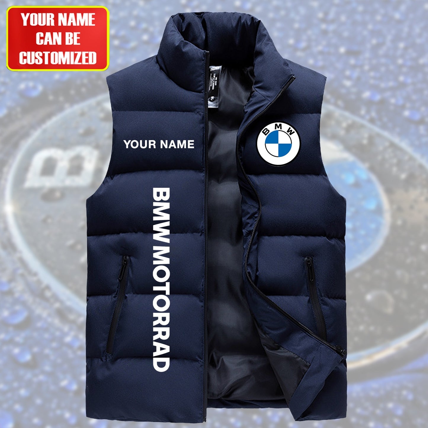 BW Motorrad Sleeveless Windproof Puffer Jacket Q241004