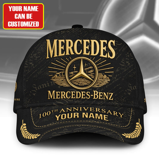 Personalized Merc 100th Anniversary Vintage Classic Cap