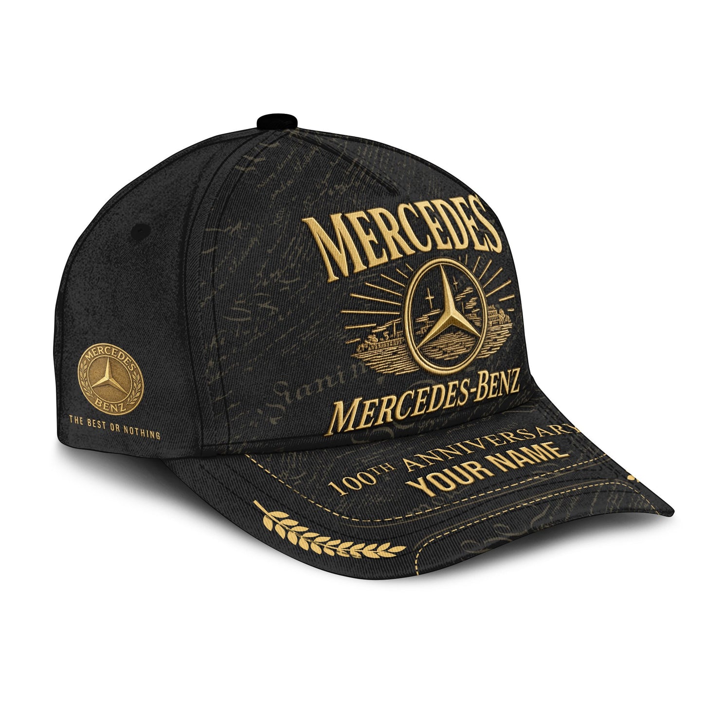 Personalized Merc 100th Anniversary Vintage Classic Cap