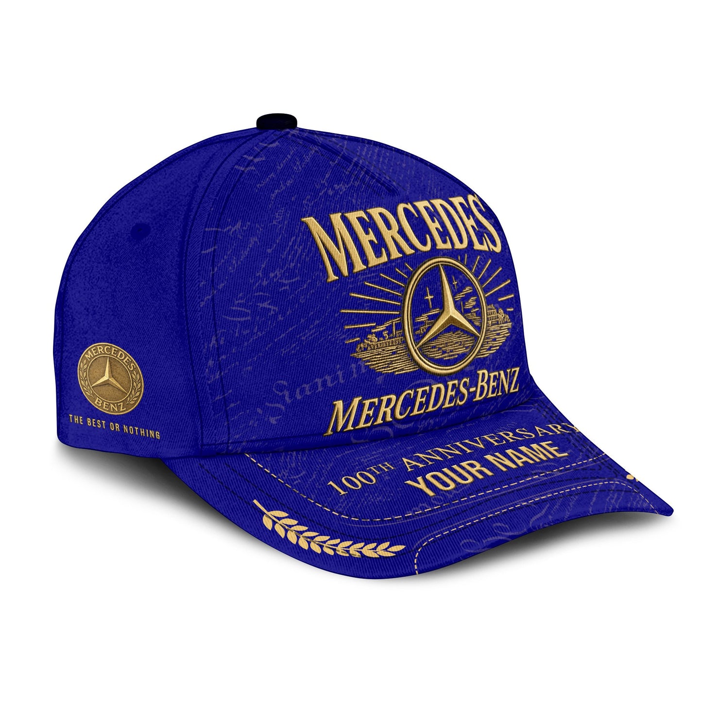 Personalized Merc 100th Anniversary Vintage Classic Cap