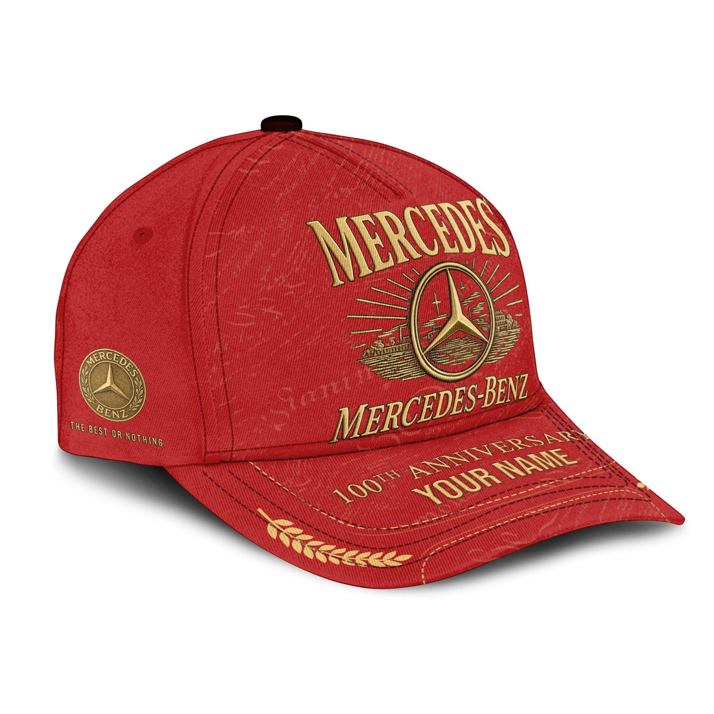 Personalized Merc 100th Anniversary Vintage Classic Cap