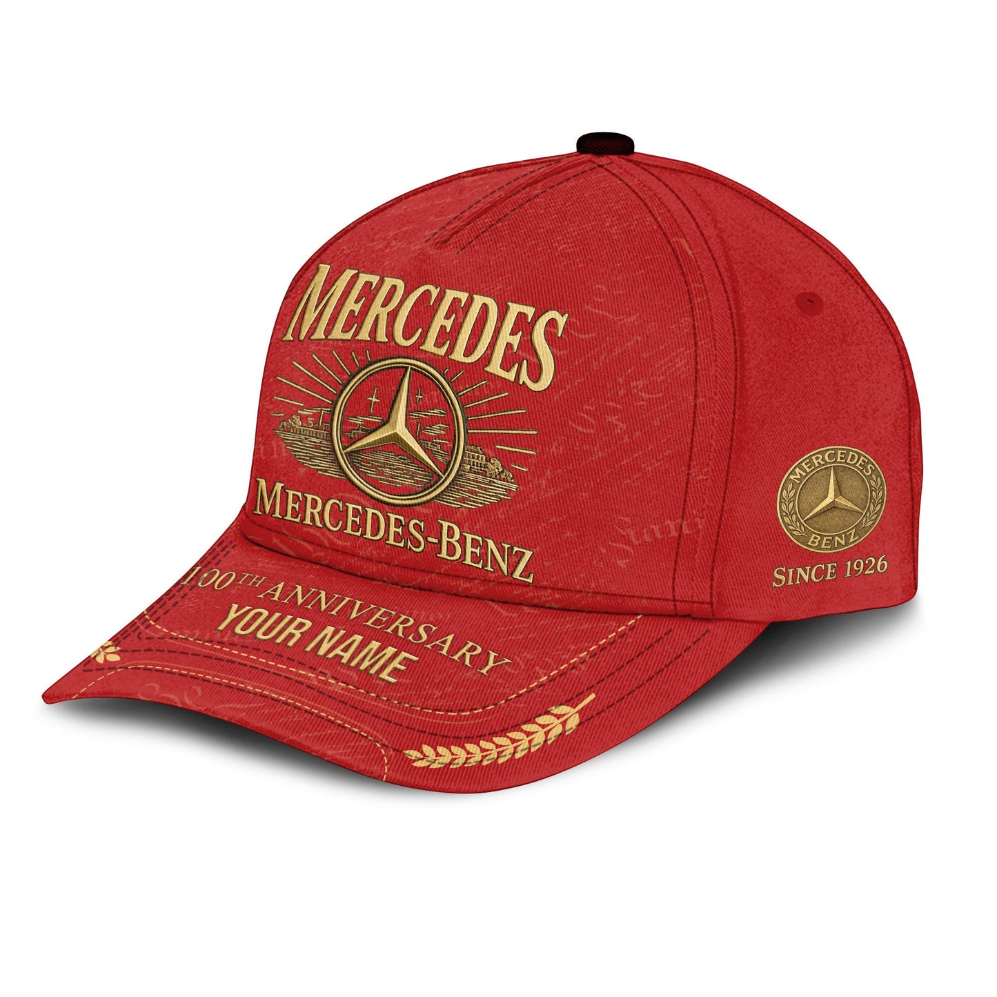 Personalized Merc 100th Anniversary Vintage Classic Cap