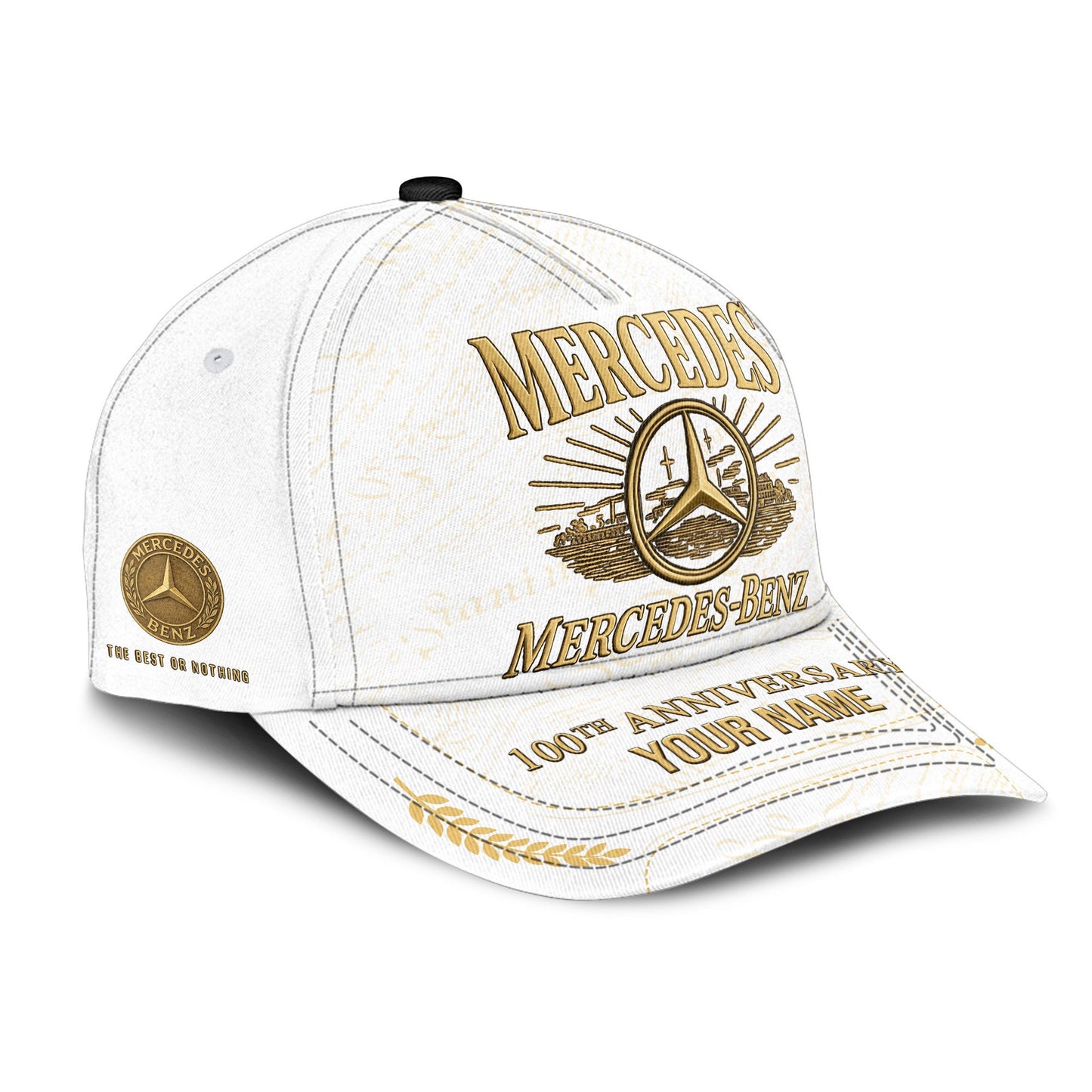 Personalized Merc 100th Anniversary Vintage Classic Cap