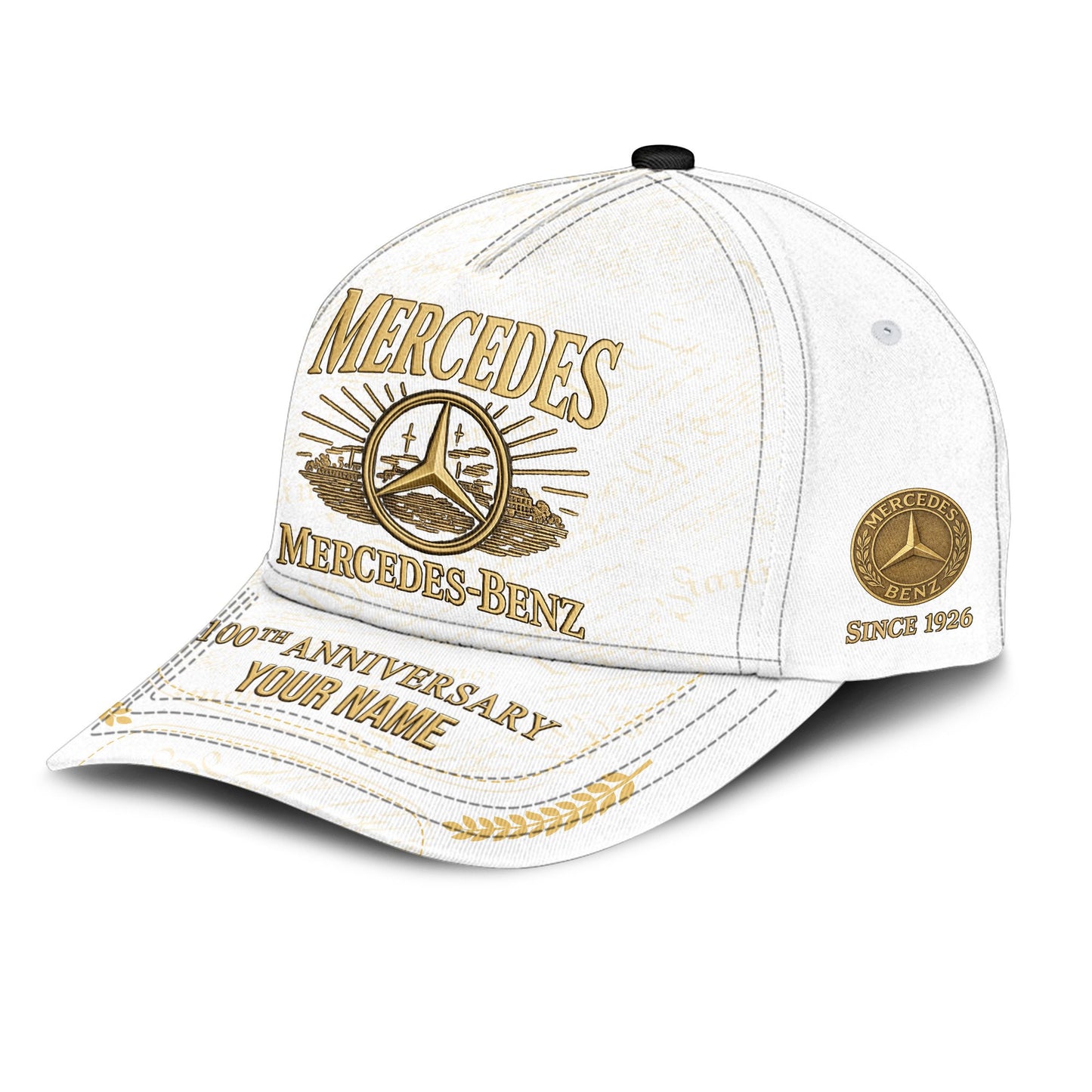 Personalized Merc 100th Anniversary Vintage Classic Cap