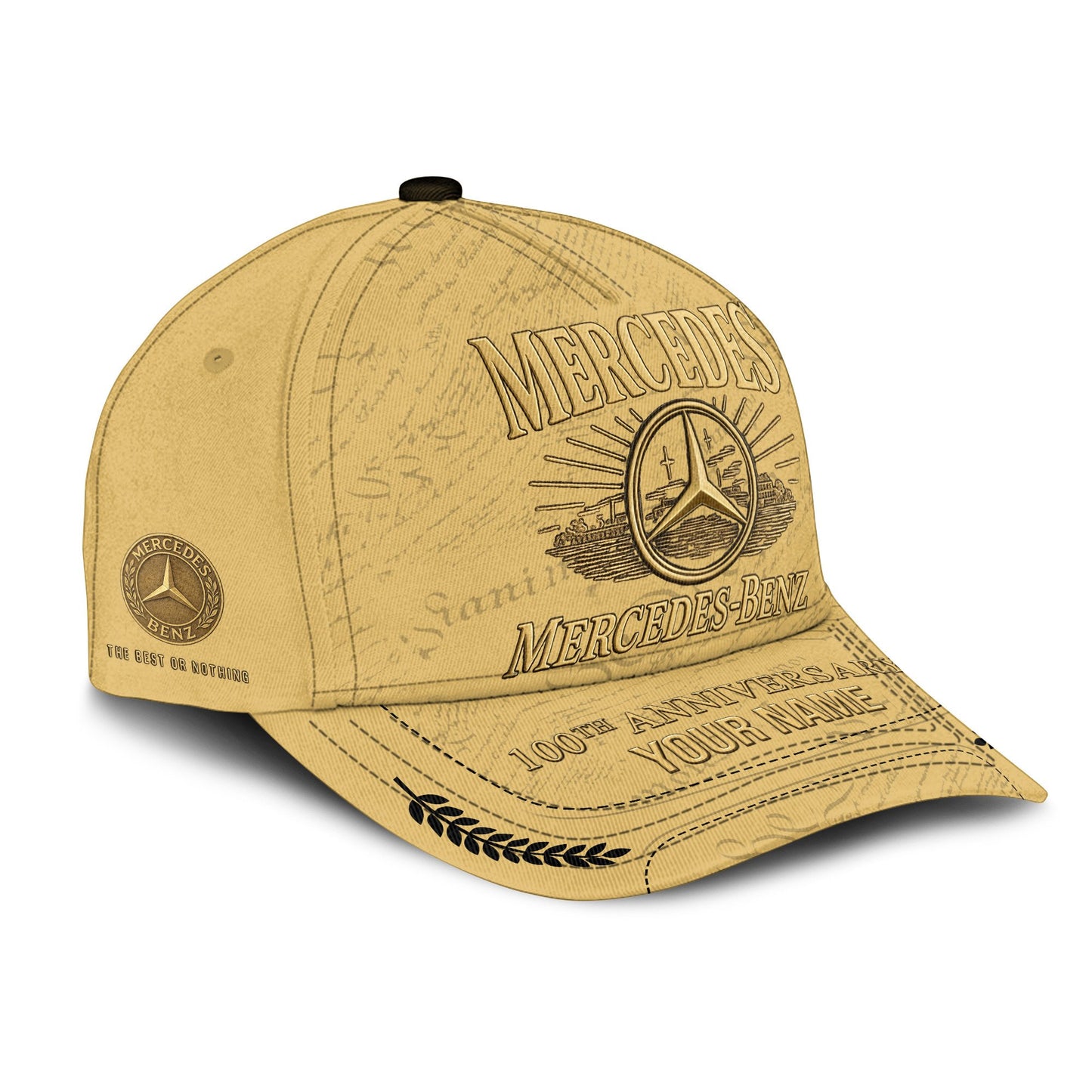 Personalized Merc 100th Anniversary Vintage Classic Cap