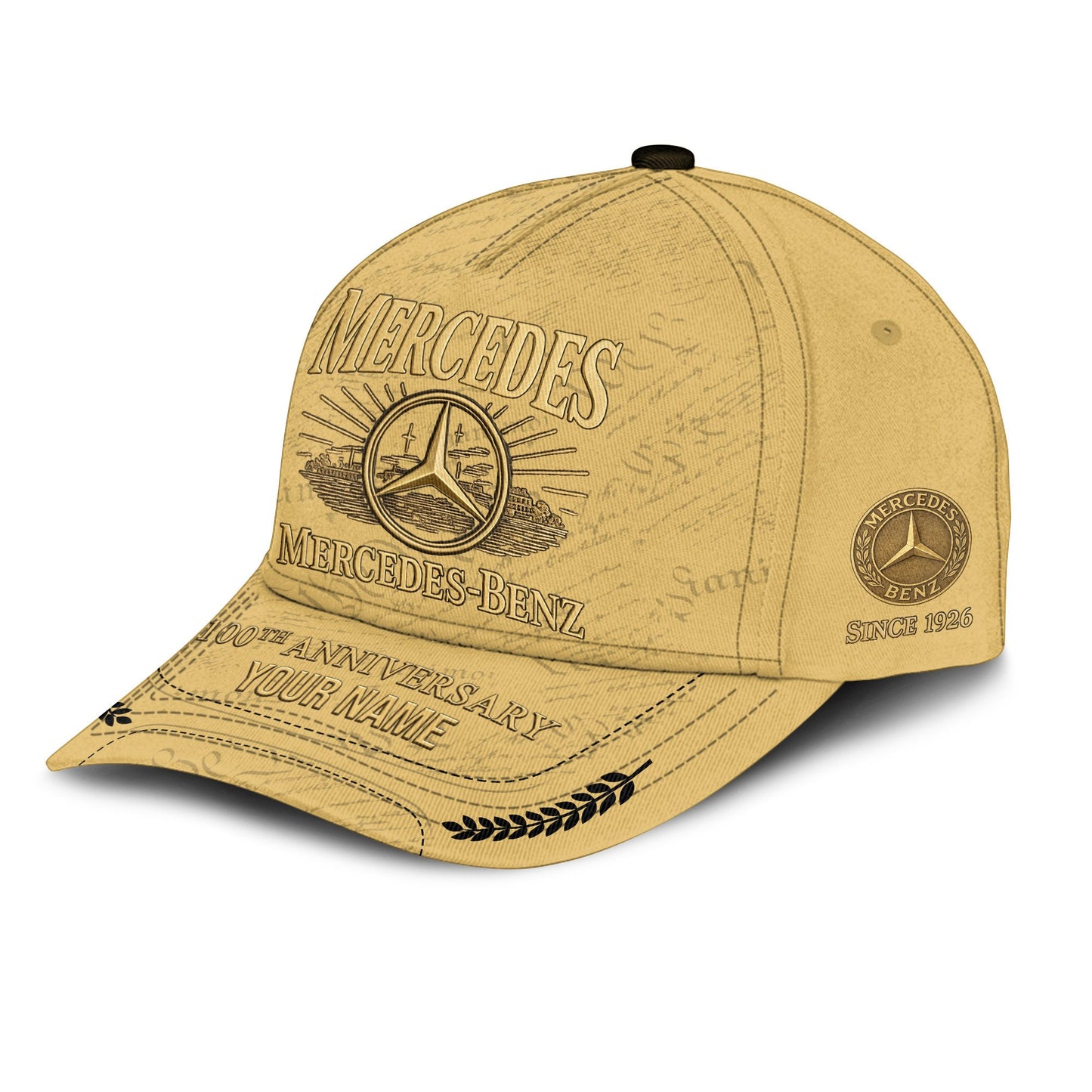 Personalized Merc 100th Anniversary Vintage Classic Cap