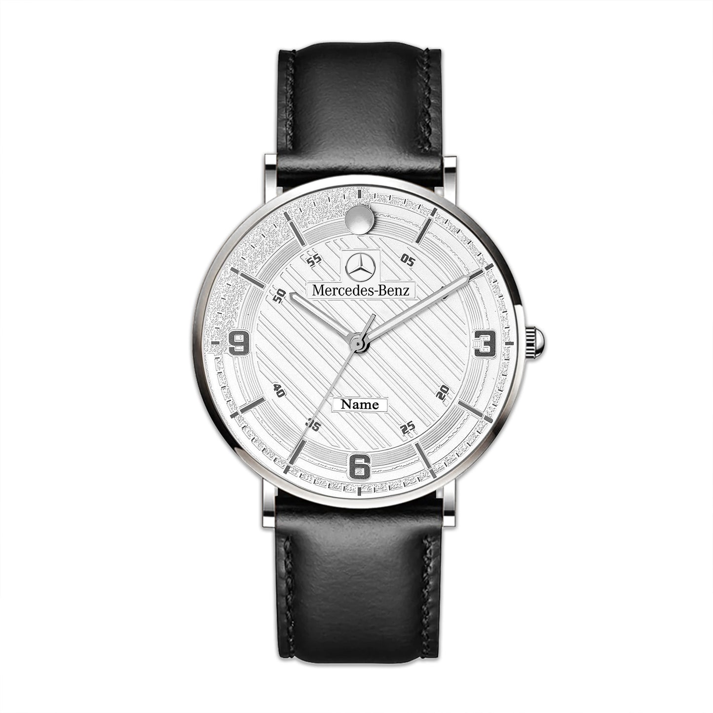 Personalized Merc Carlington Leather Watch Q271006