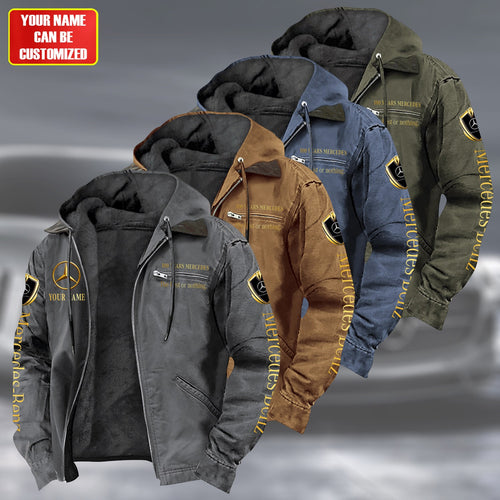 Personalized Merc 100 Years Fur lining Paddle Jacket