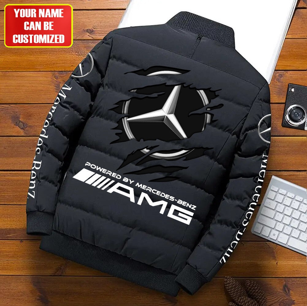 Personalized Merc AMG Puffer Jacket Q291001