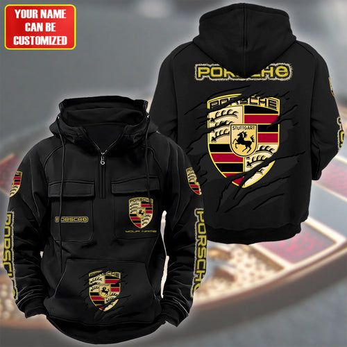 Personalized Pors Est 1931 Retro Cotton Hoodie