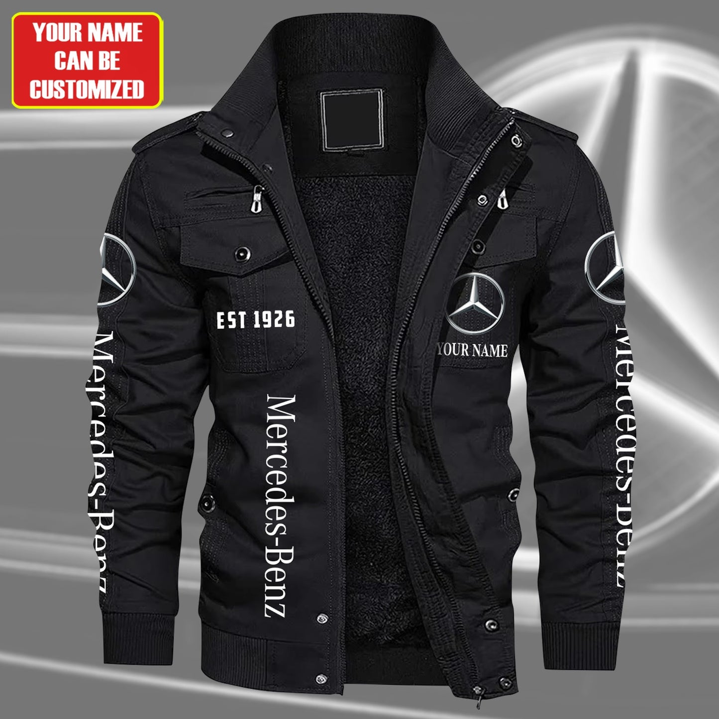 Personalized Merc Windbreaker Fleece Jacket