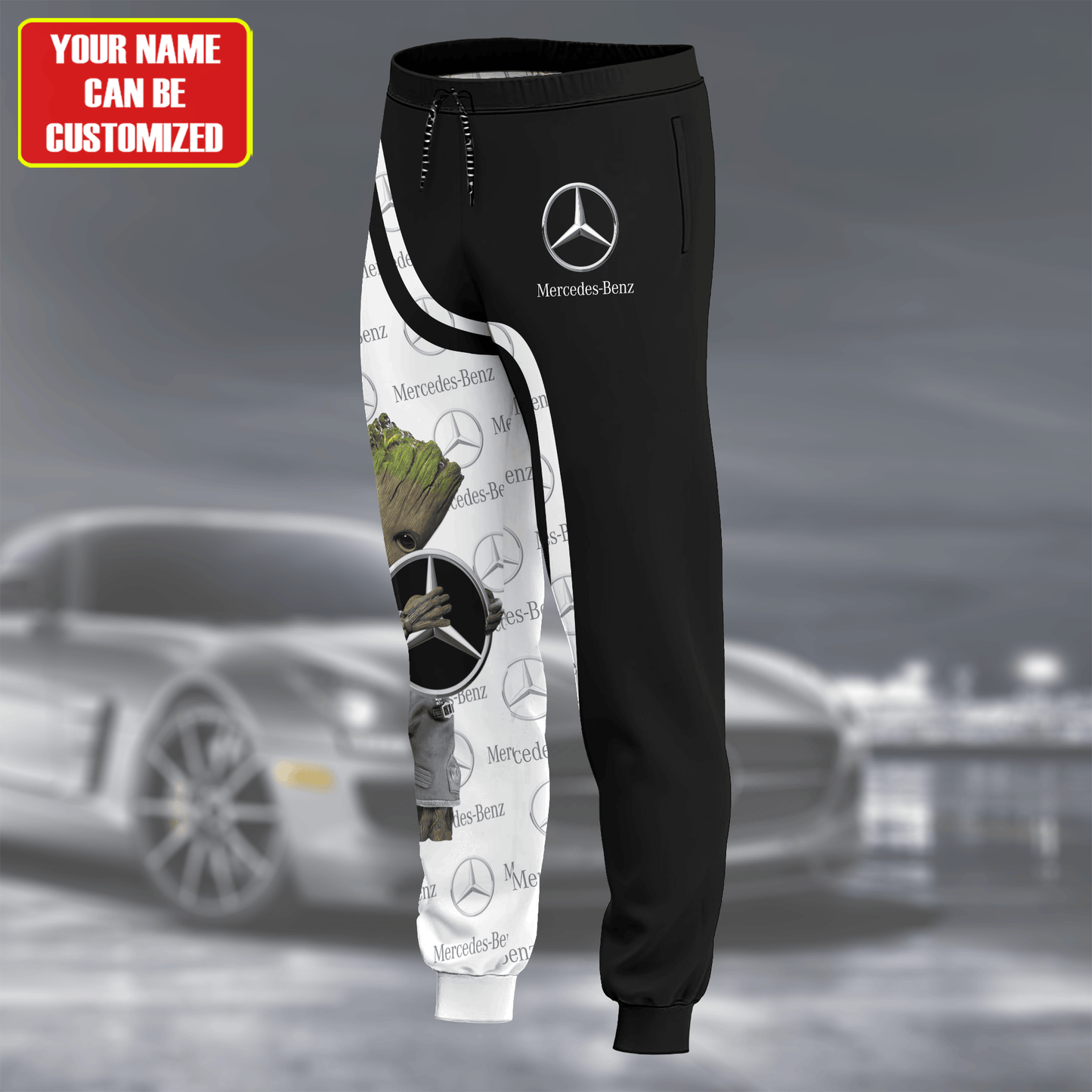 Personalized Merc Gr Hoodie and Sweatpants set
