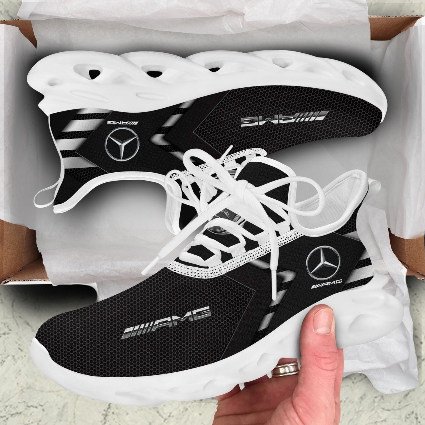 Personalized Merc AMG Sport Chunky Custom Sneaker Q151101