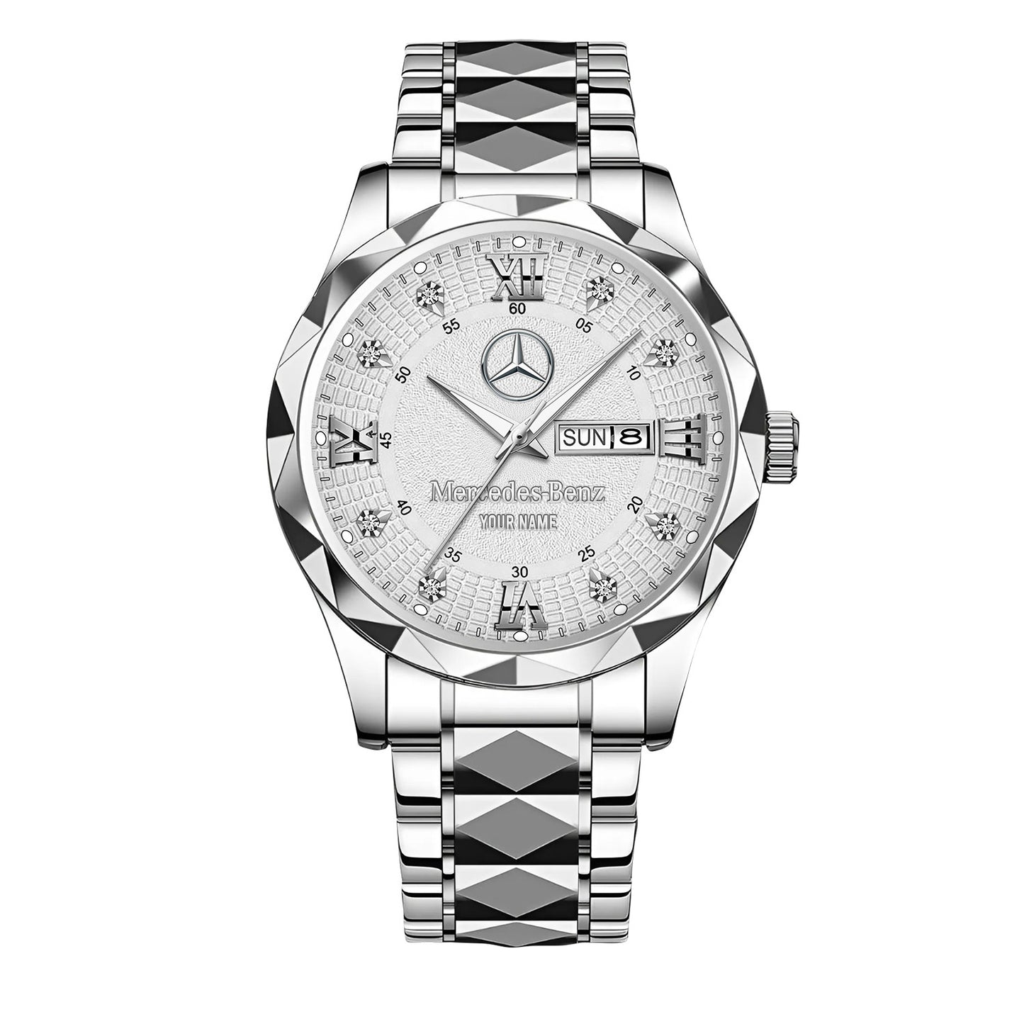 Personalized Merc Luxury Alloy Charley Watch