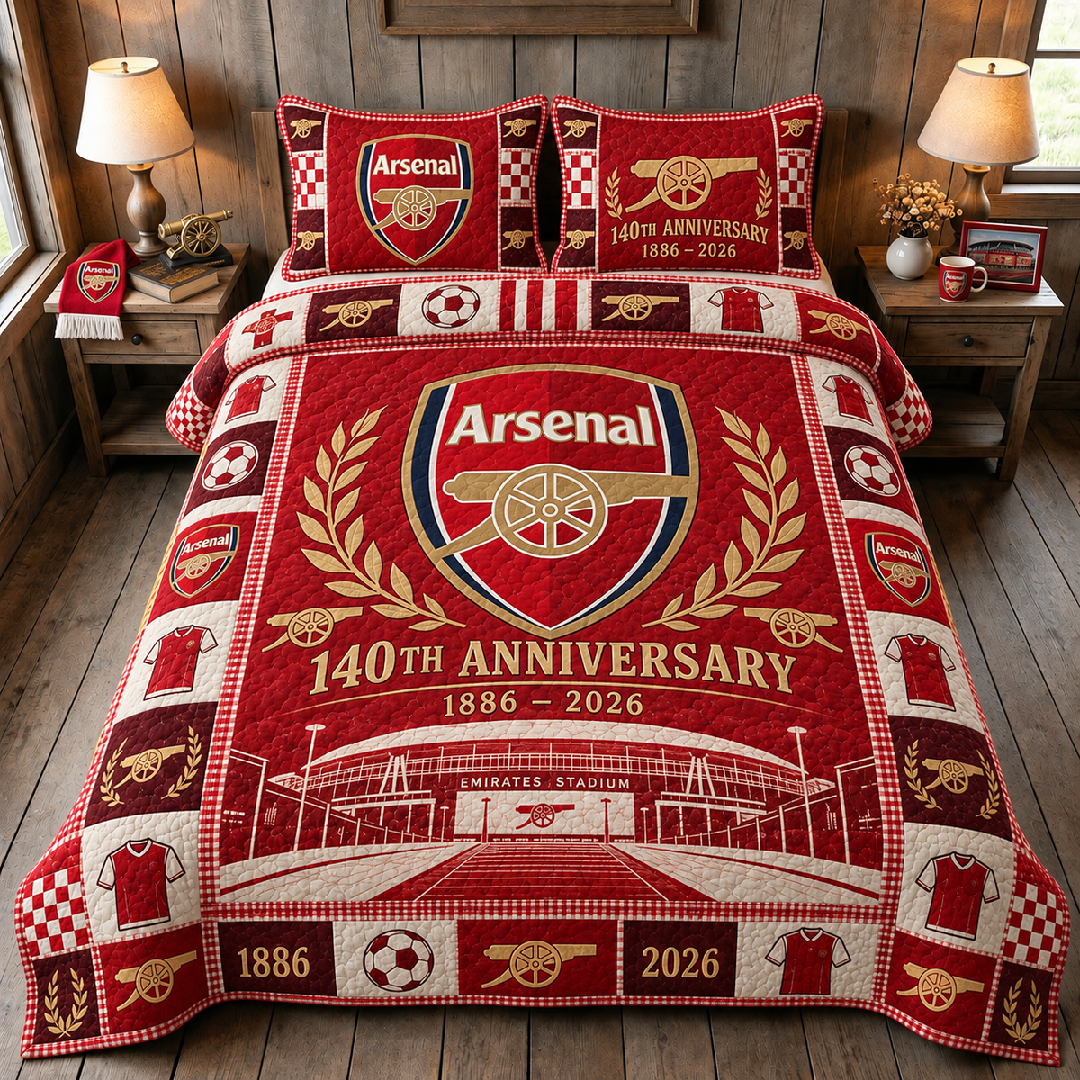 ARS 140TH Anniversary Quilt Bedding Set (1886-2026)