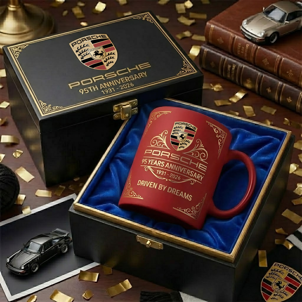 Pors 95th Anniversary Accent Mug , Cream Mug Gifts , Holiday Gifts