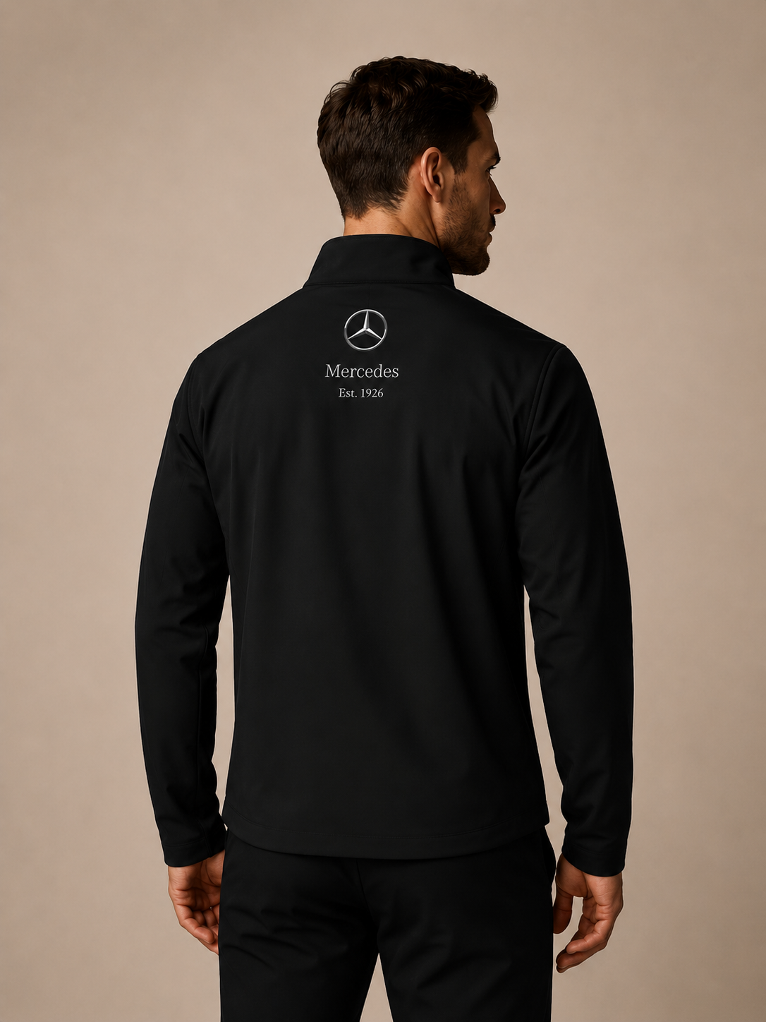 Personalized Merc Est.1926 Zipper Stand Collar Jacket