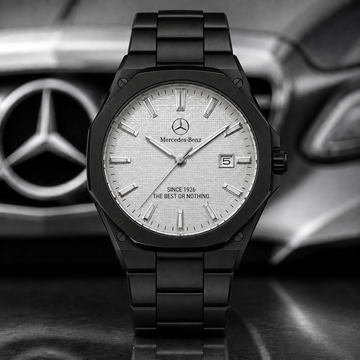 Merc Gentlemen Since 1926 Alloy Quartz Watch