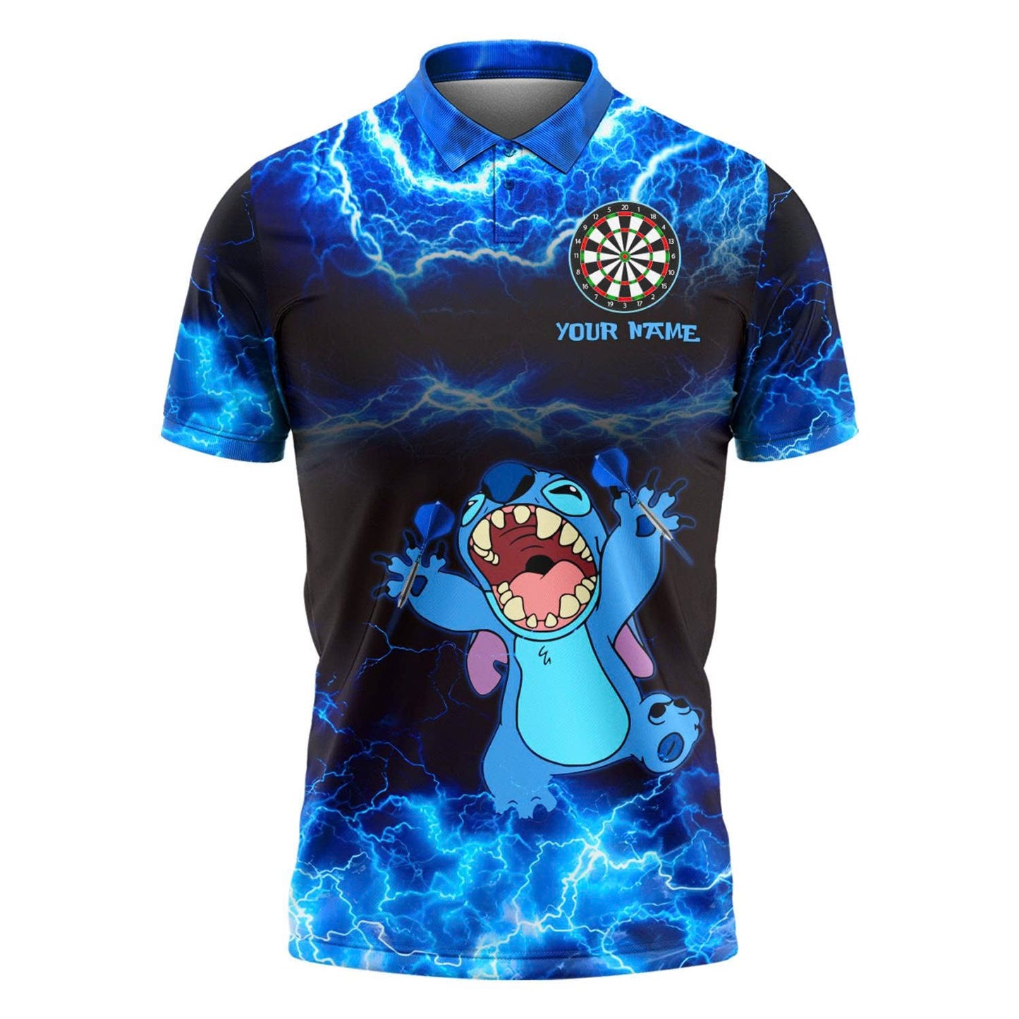 Personalized Name St Darts Blue Version All Over Printed Unisex Shirt TD210501