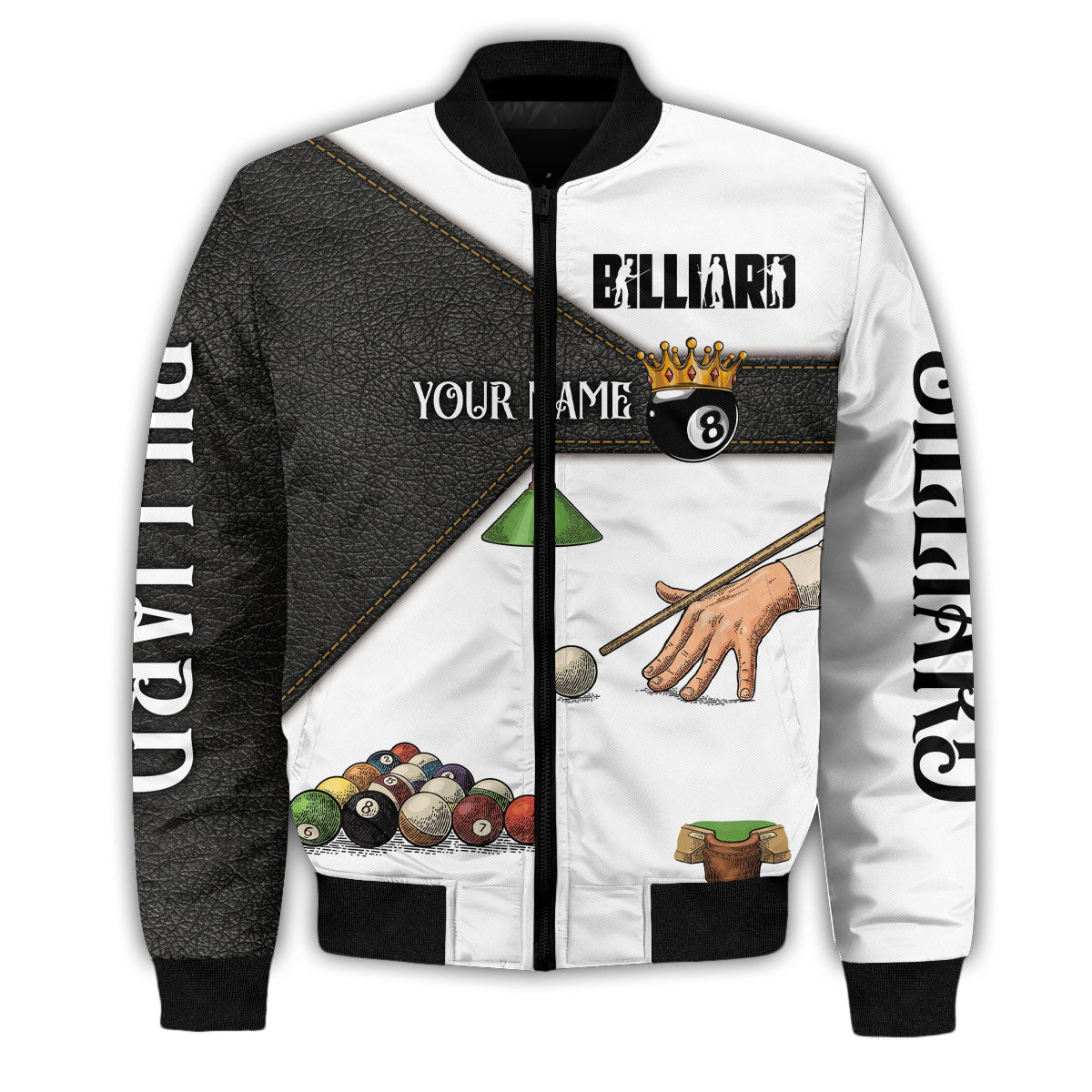 Personalized Name Billiard AK37 All Over Printed Unisex Shirt