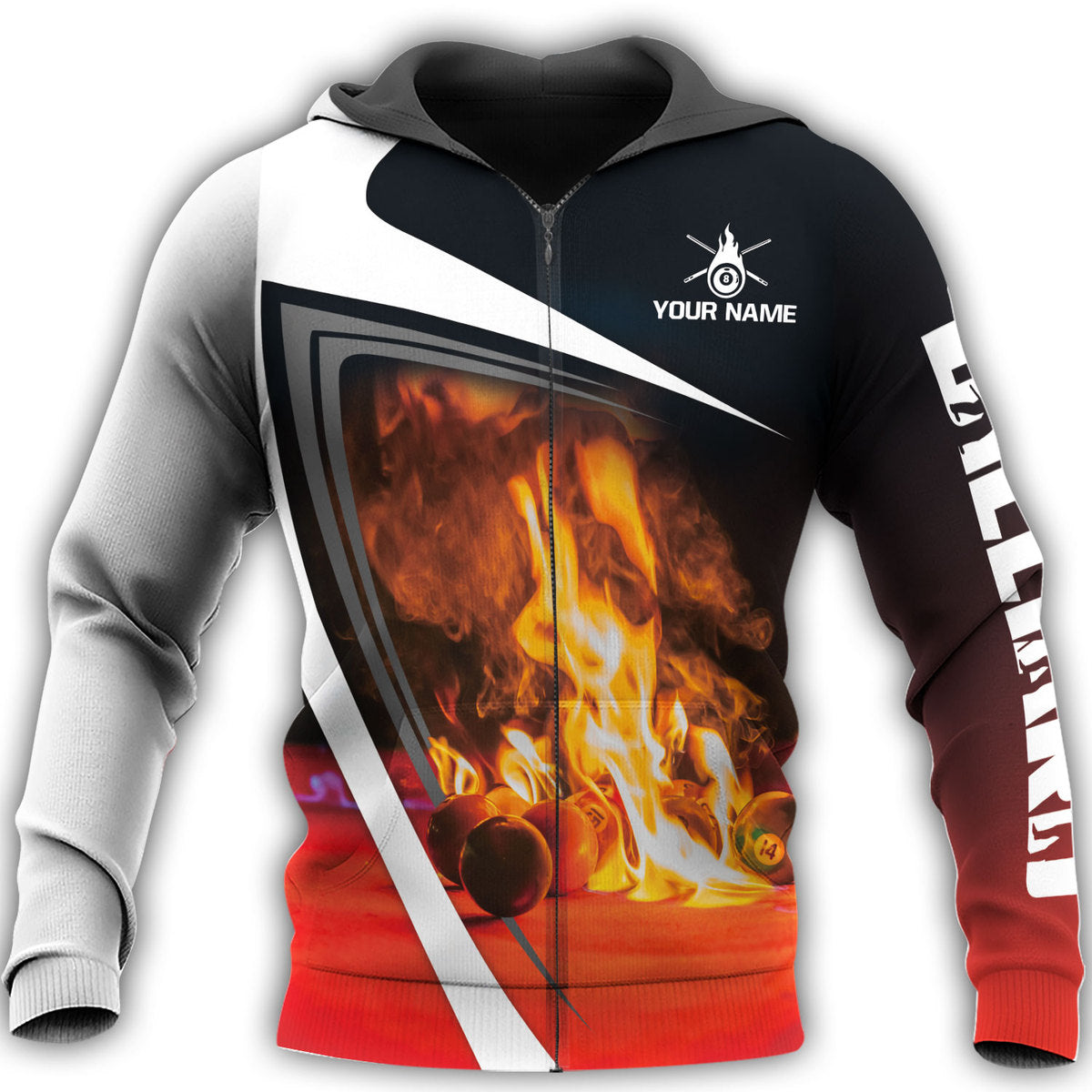 Personalized Name Billiard AK5 All Over Printed Unisex Shirt