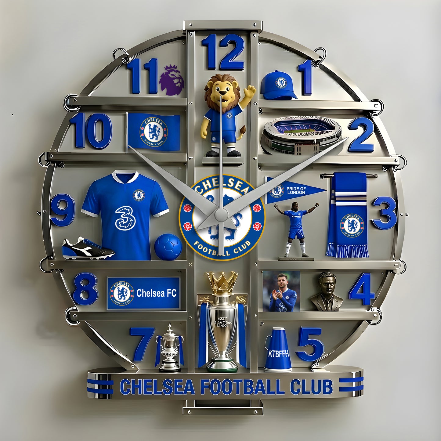 Chelsea Home Decorative 3D Visual Effect Acrylic Wall Clock