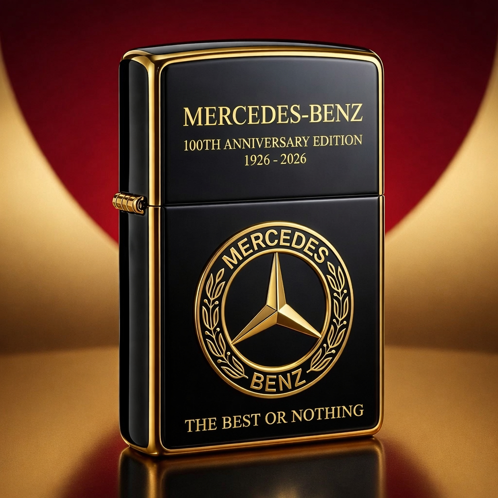 Merc 100th Anniversary Luxury Zippo Lighter ( 1926 - 2026 )
