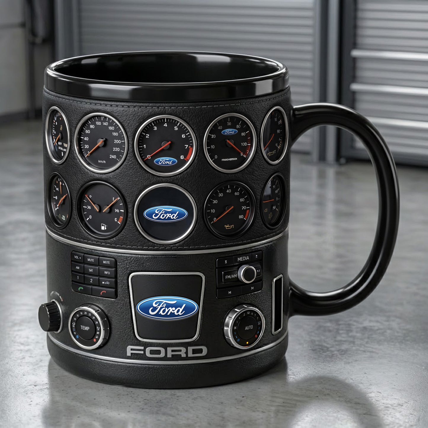 Ford Interior Accent Mug , Cream Mug Gifts , Holiday Gifts